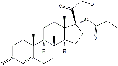 17alpha-propionate Structure